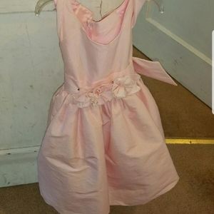 Pink party dress